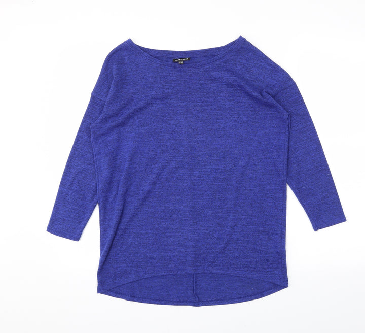 Warehouse Womens Blue Tunic T-Shirt Size 10
