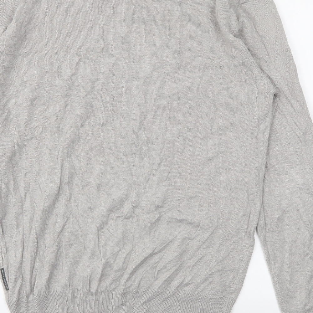 French Connection Mens Grey   Pullover Jumper Size XL