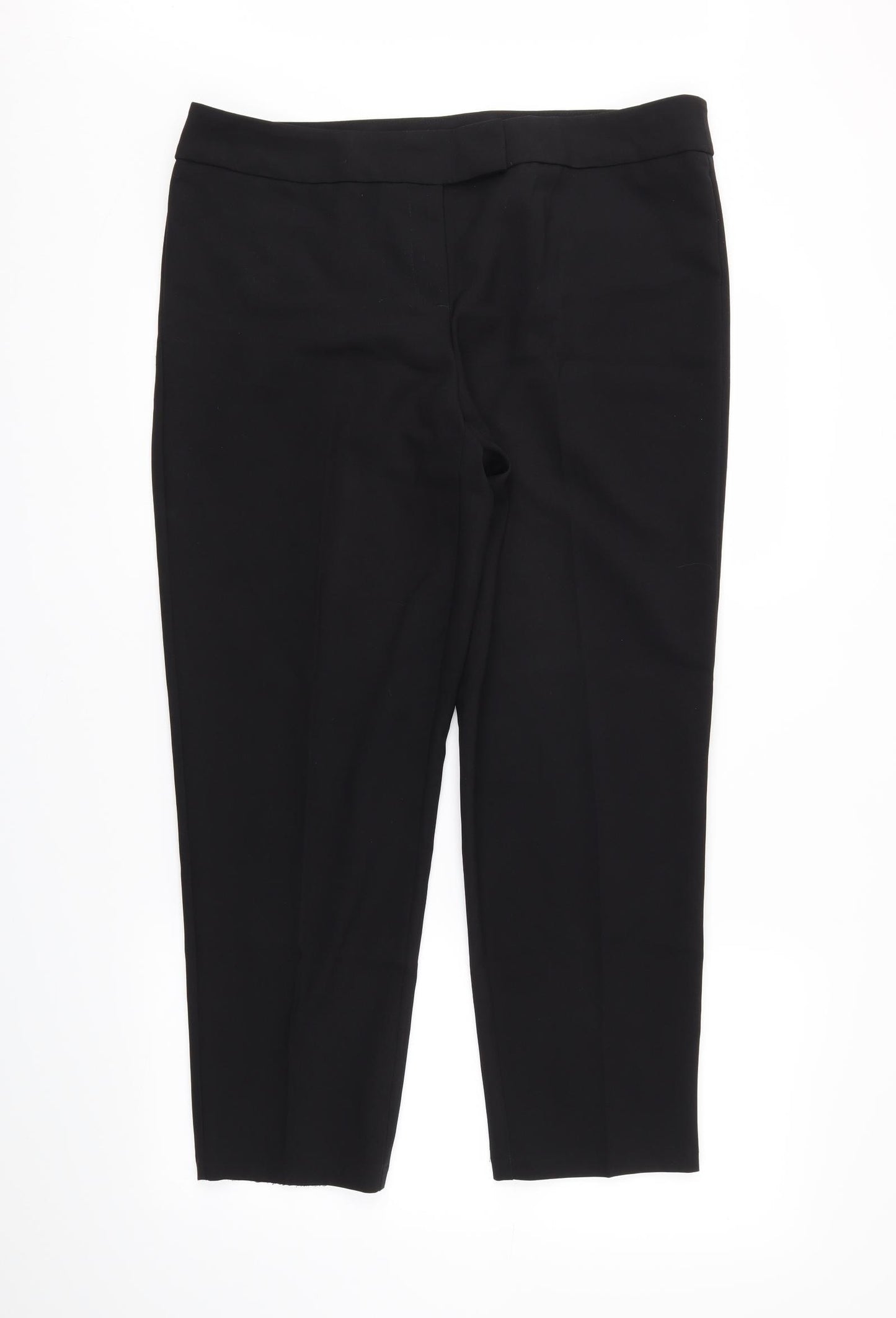 George Womens Black   Trousers  Size 16 L24 in