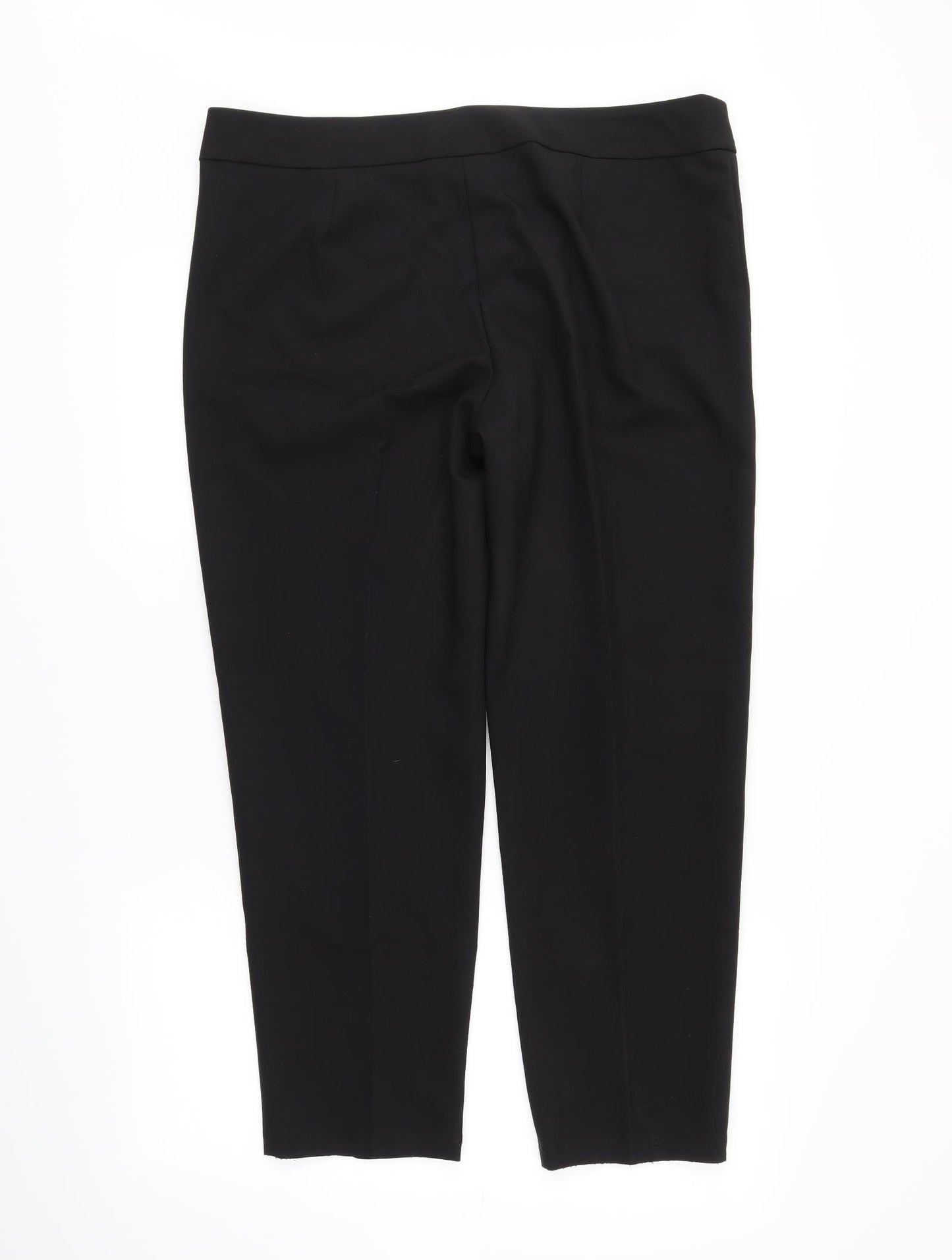 George Womens Black   Trousers  Size 16 L24 in