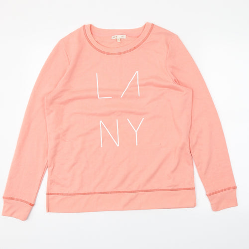 F&F Womens Pink   Pullover Sweatshirt Size 12
