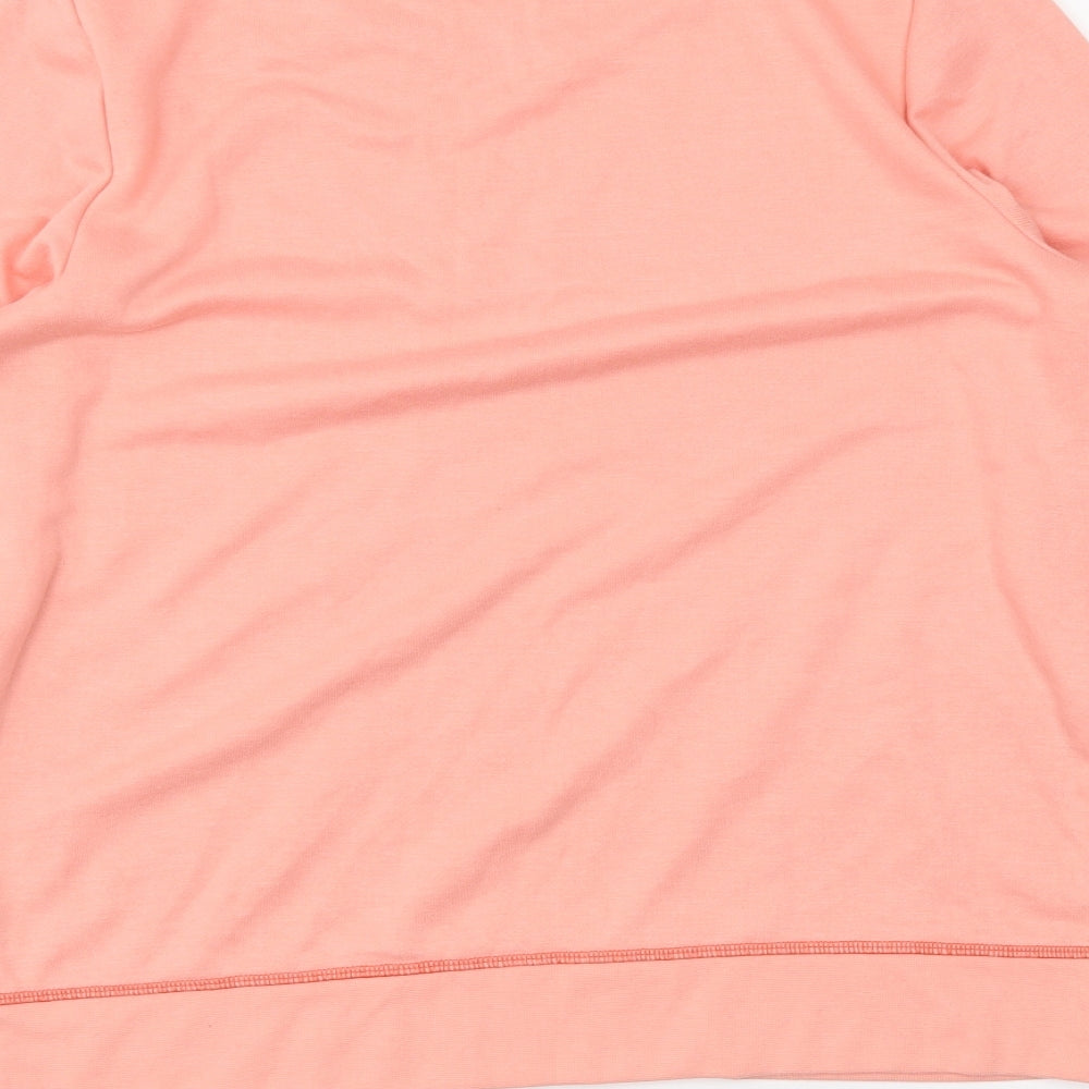 F&F Womens Pink   Pullover Sweatshirt Size 12