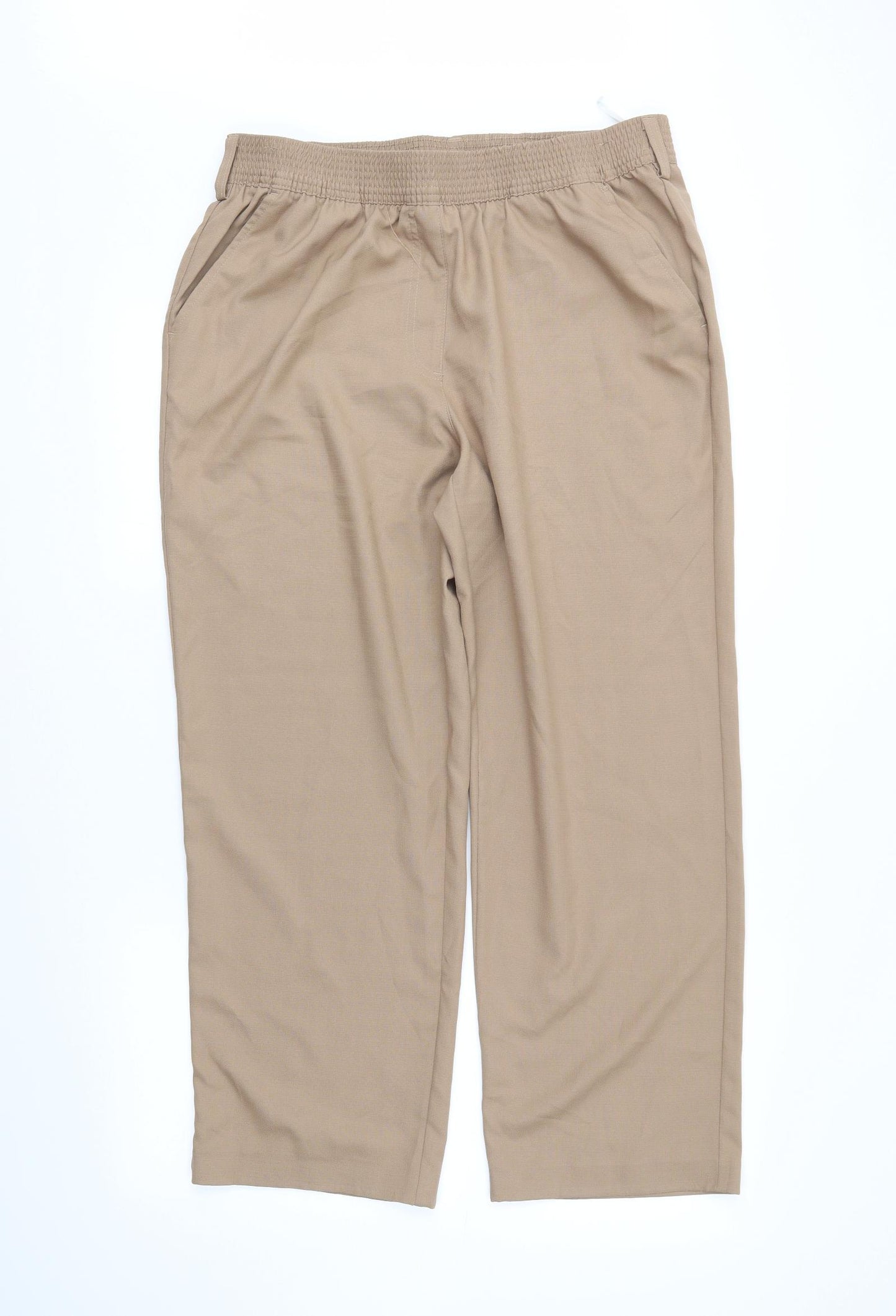 prewrn Womens Brown   Trousers  Size 18 L24 in