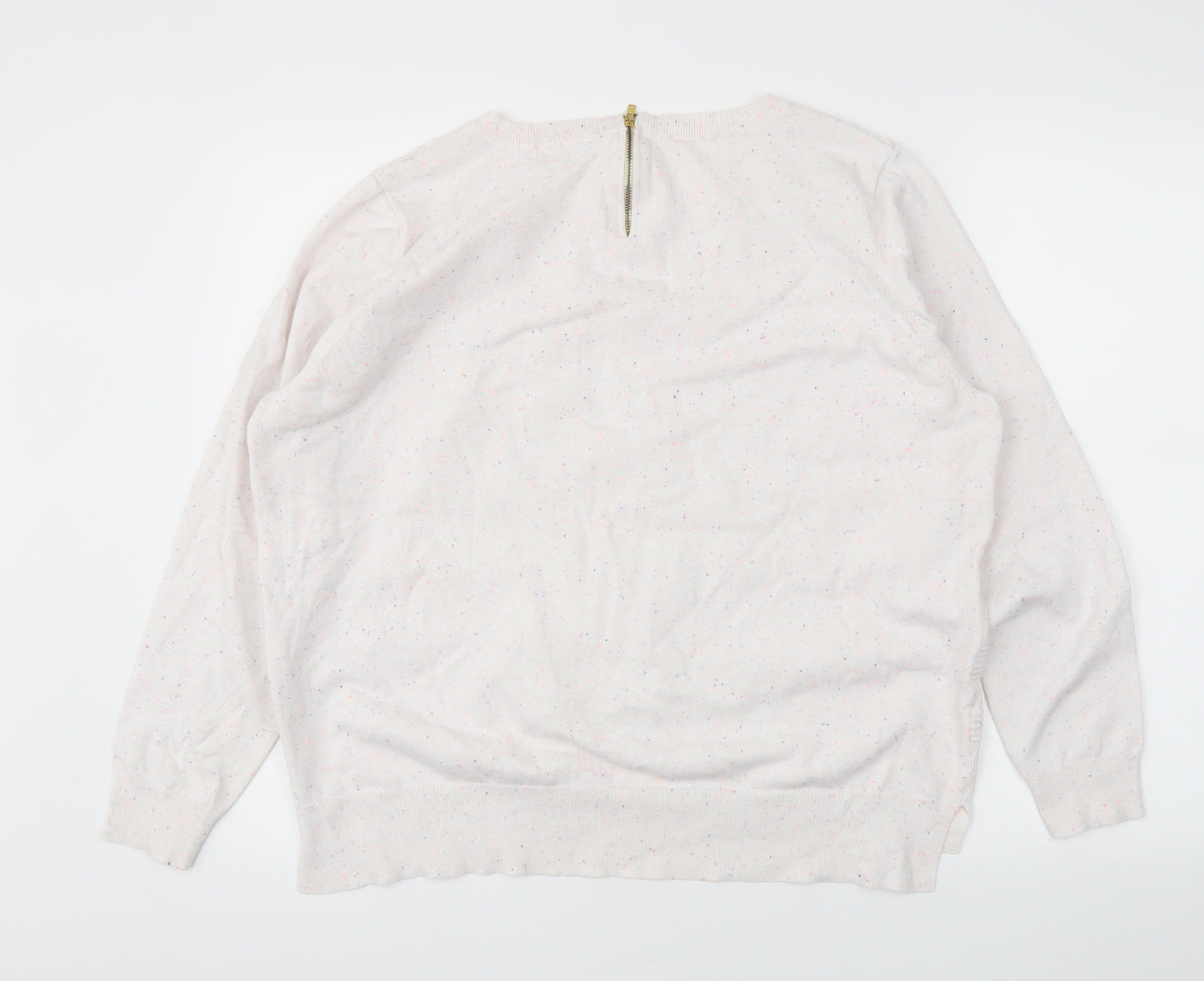 TU Womens White   Pullover Jumper Size 22