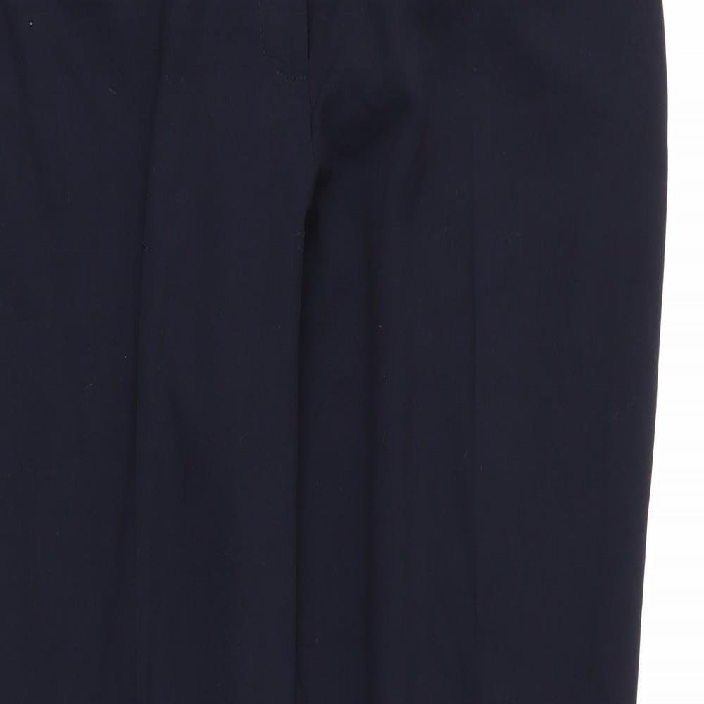 M&Co Womens Blue   Trousers  Size 14 L26 in