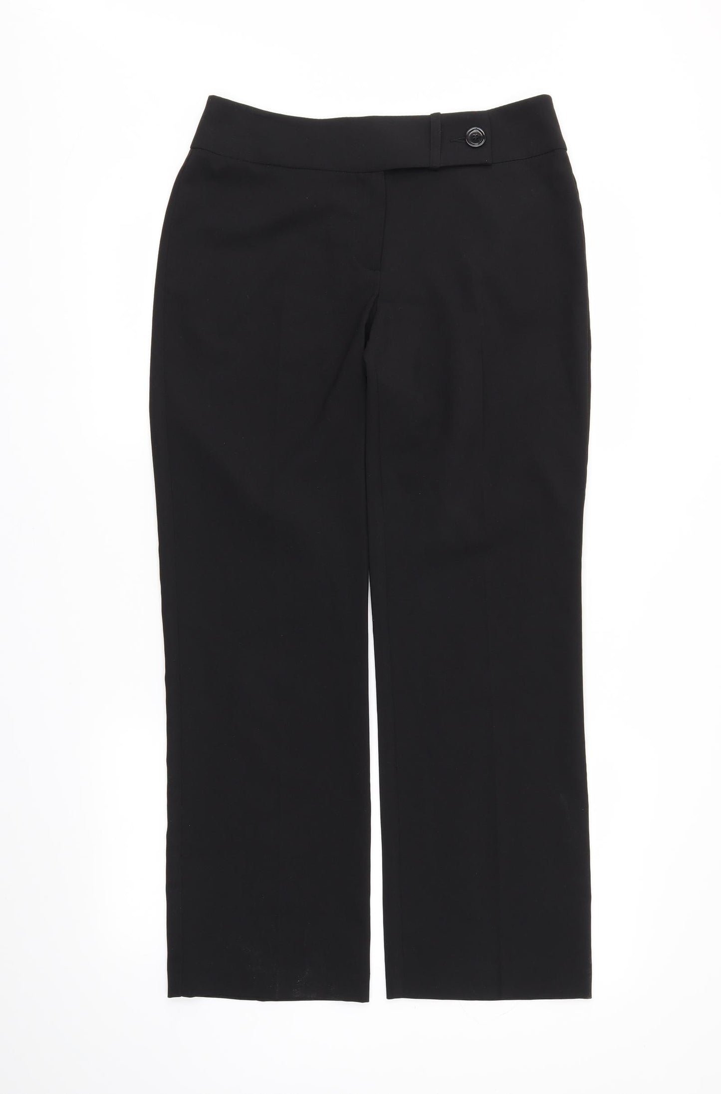 George Womens Black   Trousers  Size 10 L26 in