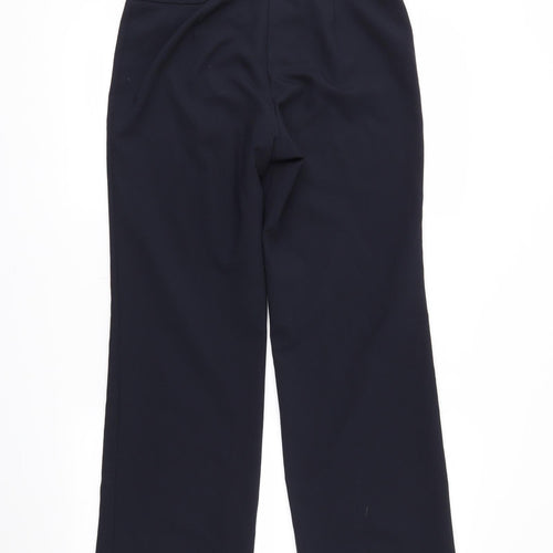 M&S Womens Blue   Trousers  Size 10 L27 in