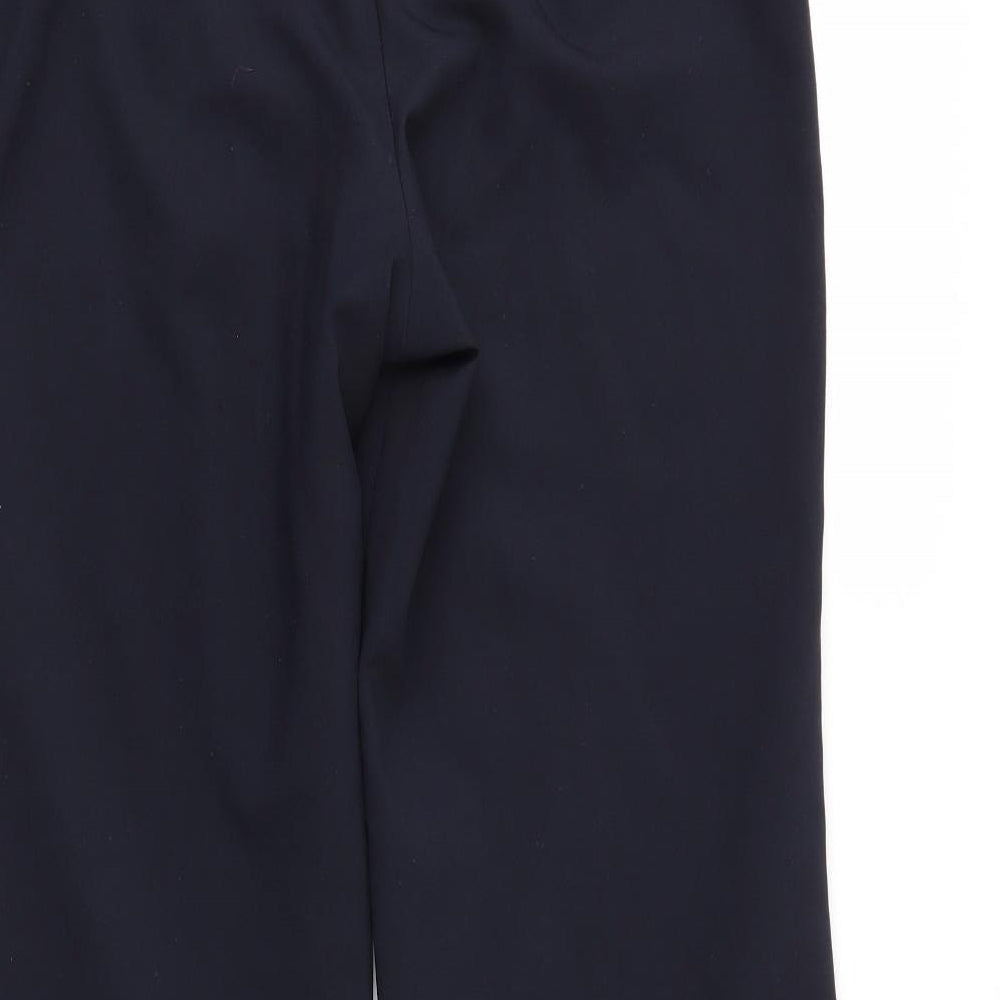 M&S Womens Blue   Trousers  Size 10 L27 in