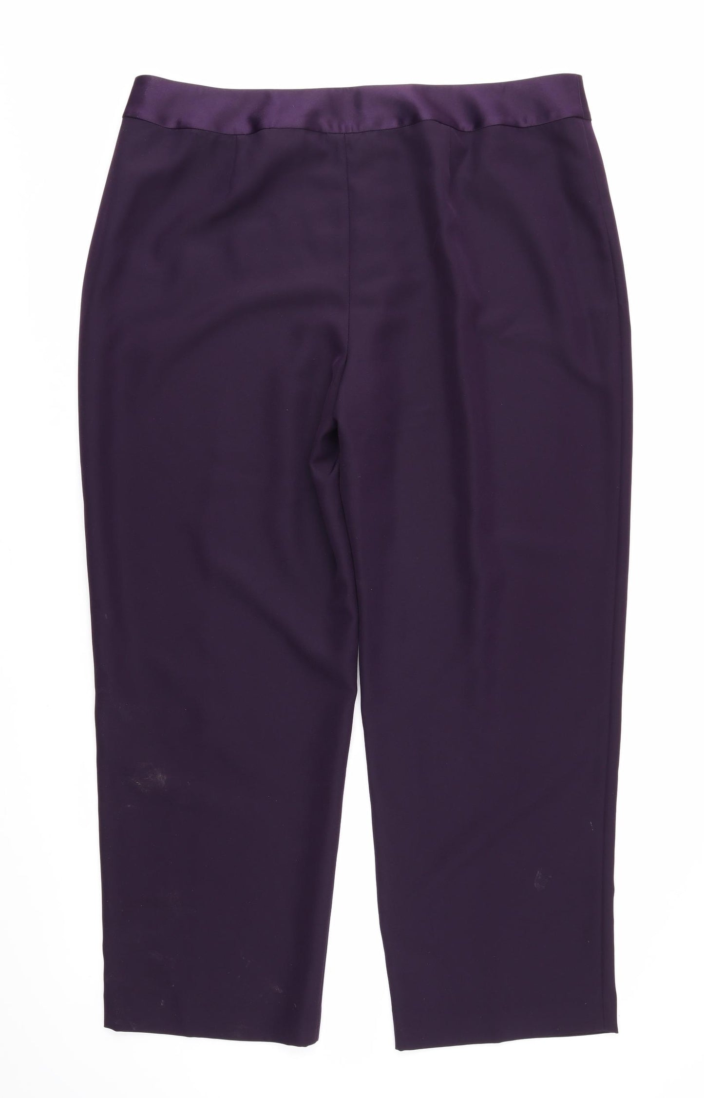 QUO Womens Purple   Trousers  Size 20 L25 in