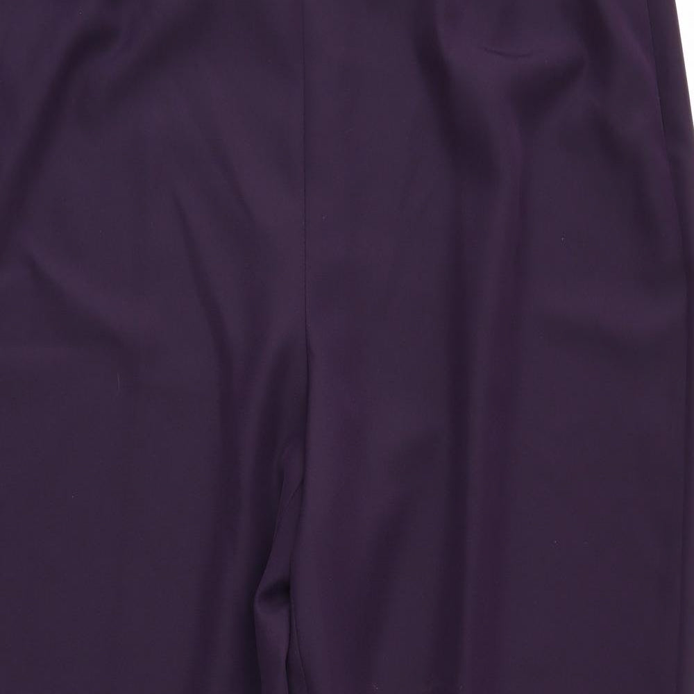 QUO Womens Purple   Trousers  Size 20 L25 in