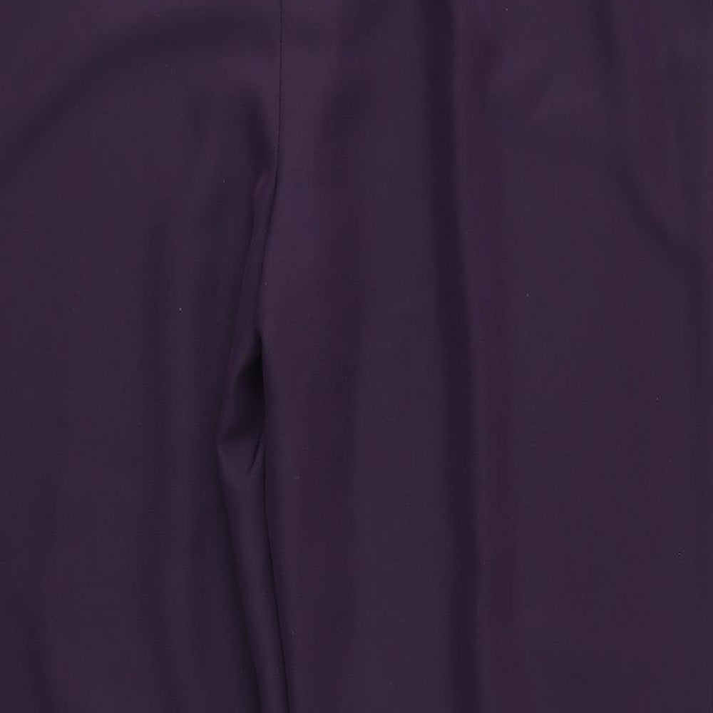 QUO Womens Purple   Trousers  Size 20 L25 in