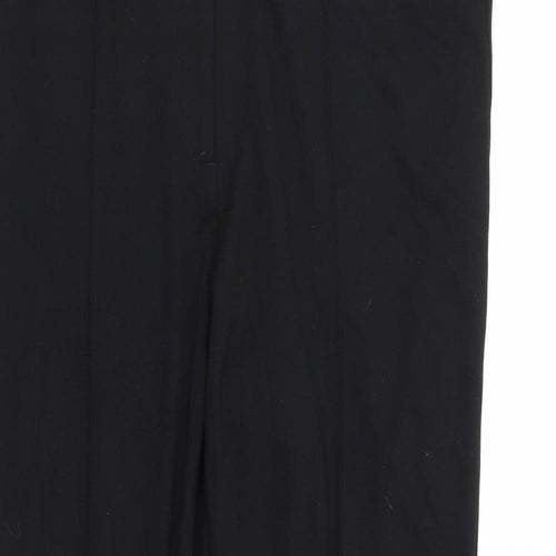 M&S Womens Black   Trousers  Size 12 L25 in