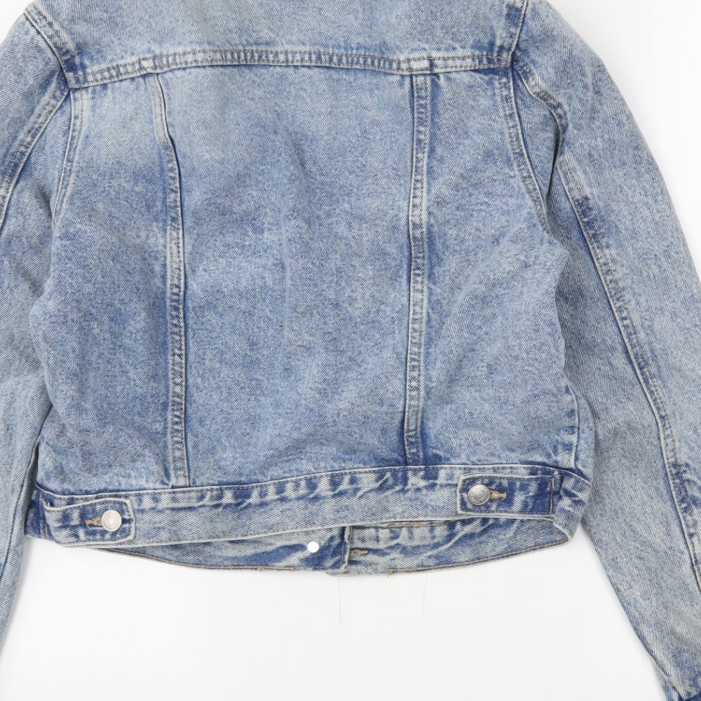 newlook Womens Blue  Denim Jacket  Size 10