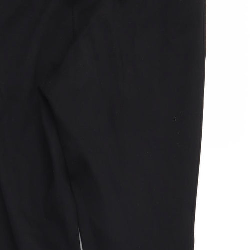 M&S Womens Black   Trousers  Size 12 L25 in