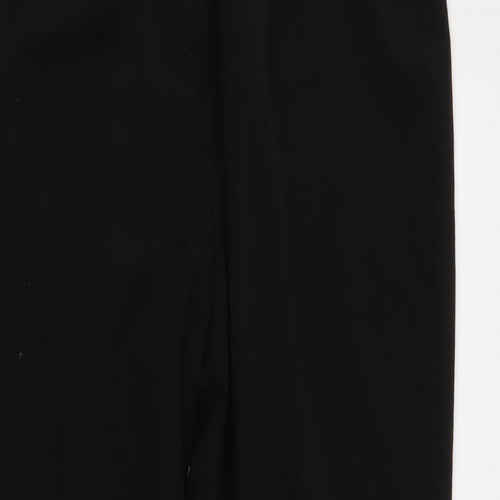BASSINI Womens Black   Trousers  Size 14 L26 in