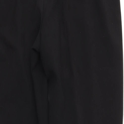BASSINI Womens Black   Trousers  Size 14 L26 in