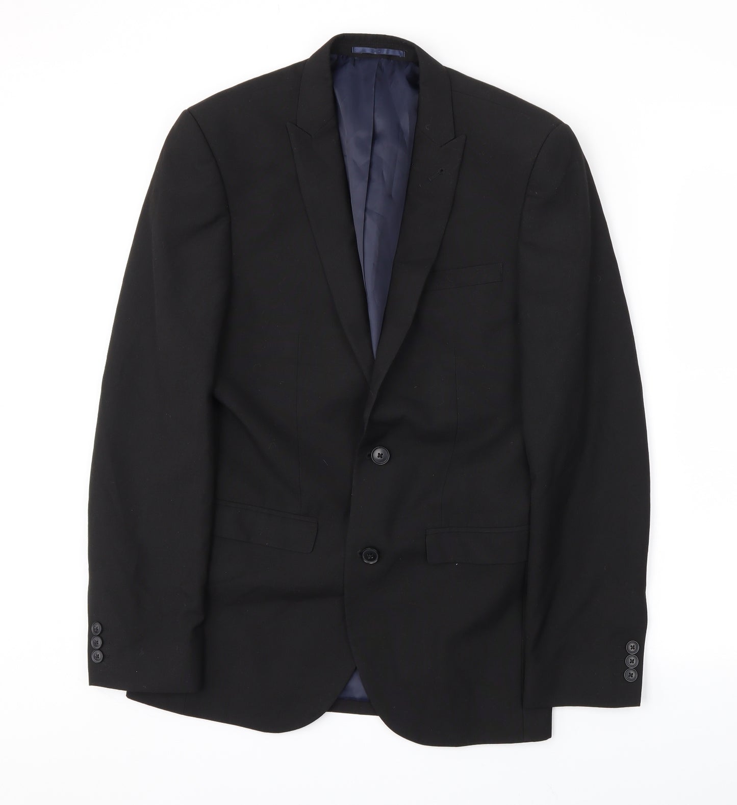 NEXT Mens Black   Jacket Blazer Size S