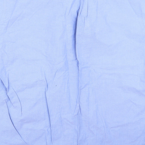 disley Mens Blue    Button-Up Size 17