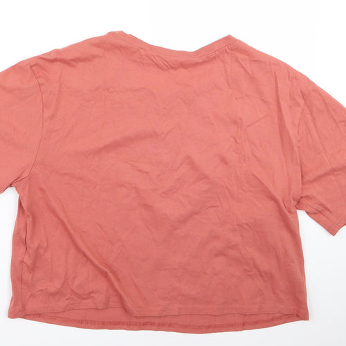 New Look Womens Brown   Basic T-Shirt Size 12