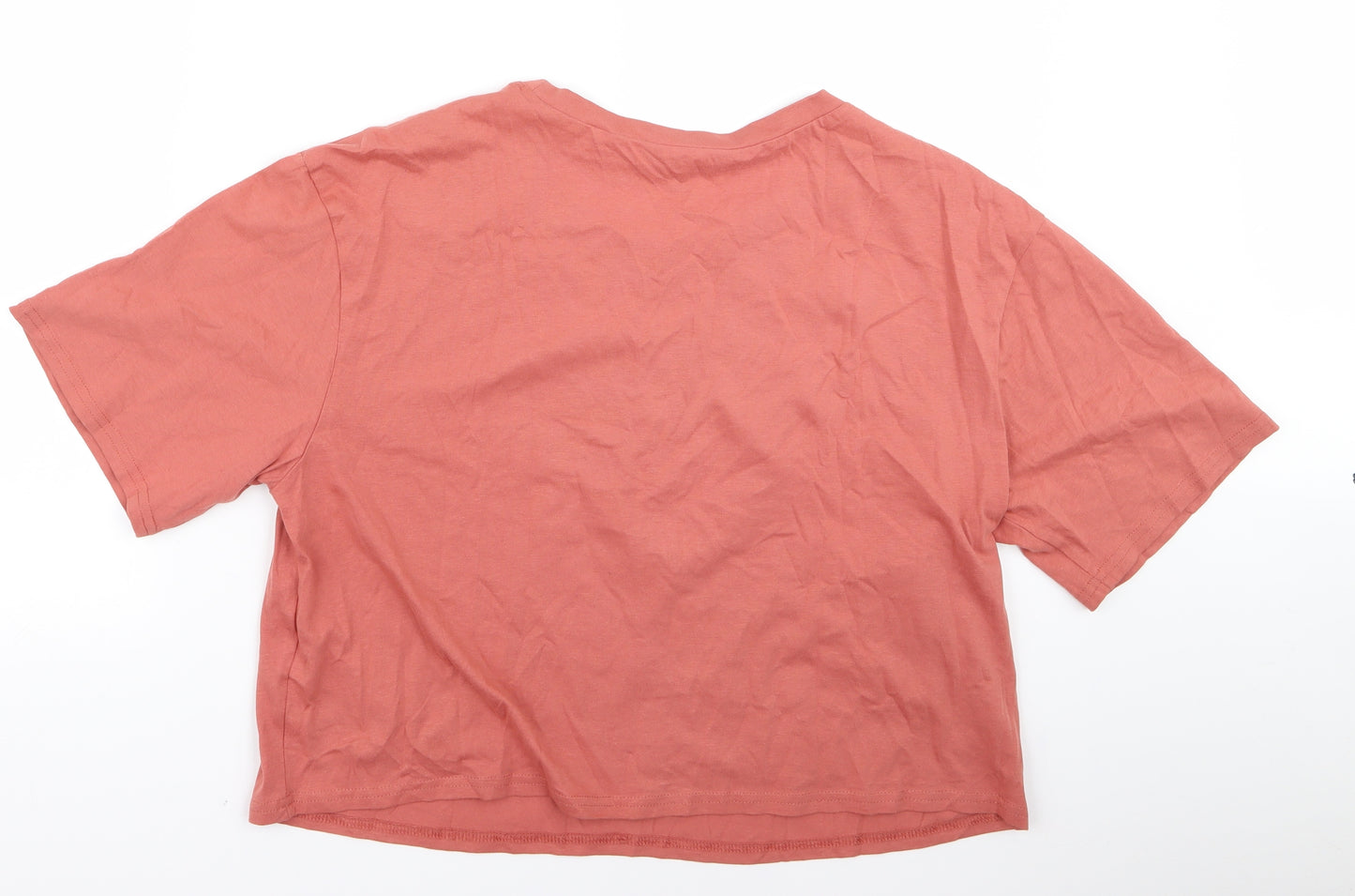 New Look Womens Brown   Basic T-Shirt Size 12