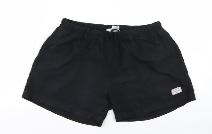 Olympus Womens Black   Sweat Shorts Size 10