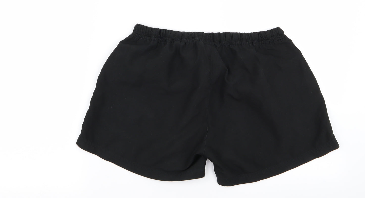 Olympus Womens Black   Sweat Shorts Size 10