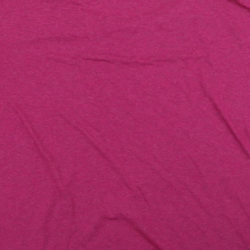 nexr Womens Purple   Basic T-Shirt Size 12