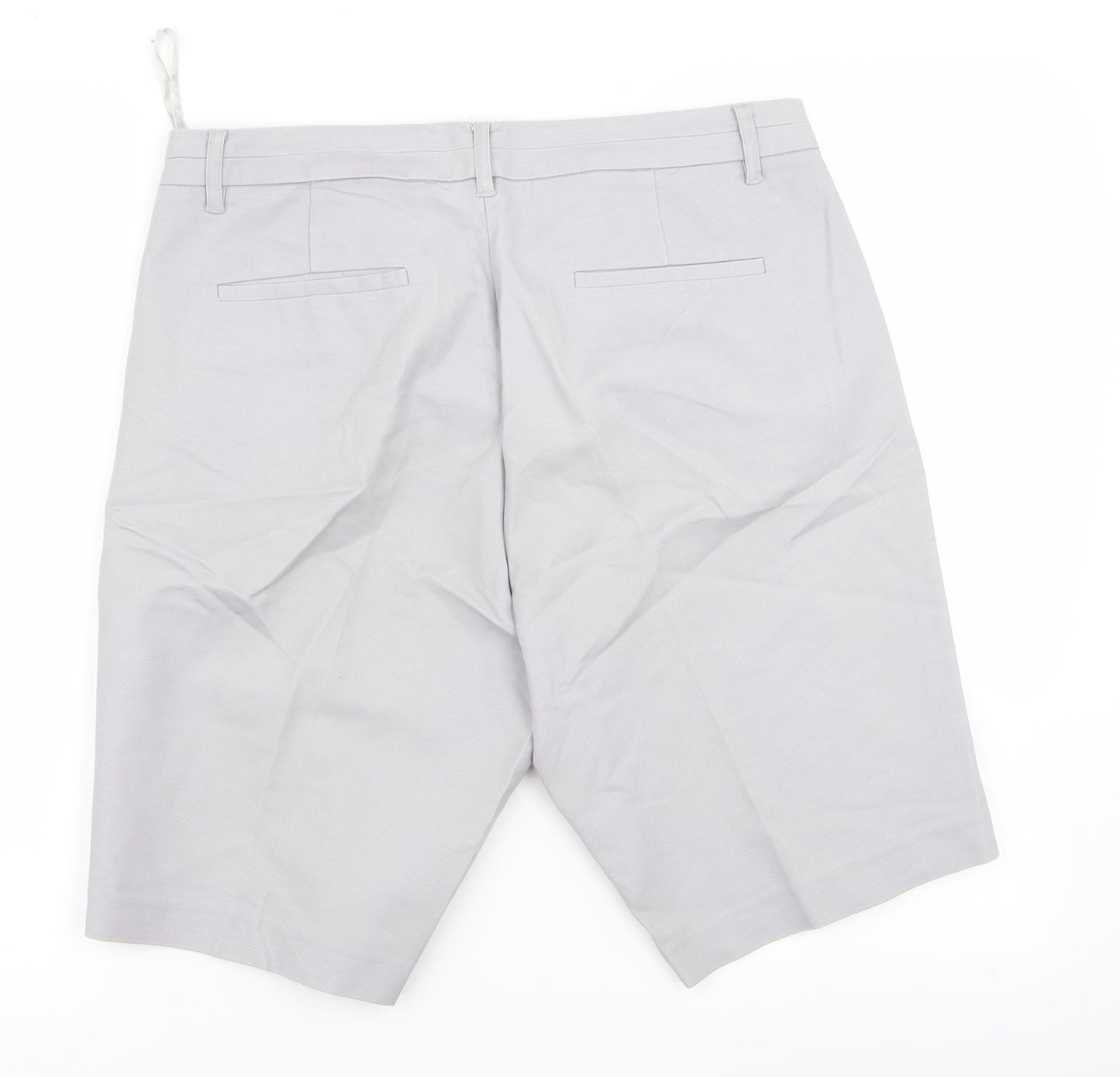 Preworn Womens Grey   Chino Shorts Size 14