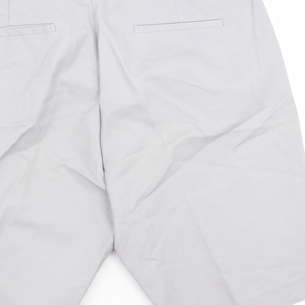 Preworn Womens Grey   Chino Shorts Size 14