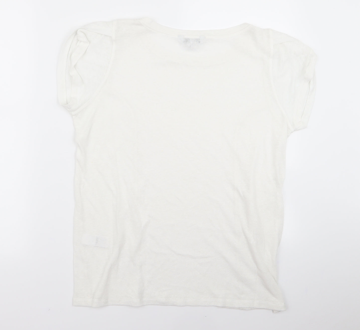 NEXT Womens White   Basic T-Shirt Size 14