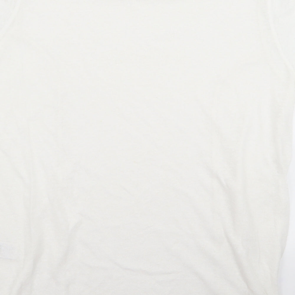 NEXT Womens White   Basic T-Shirt Size 14