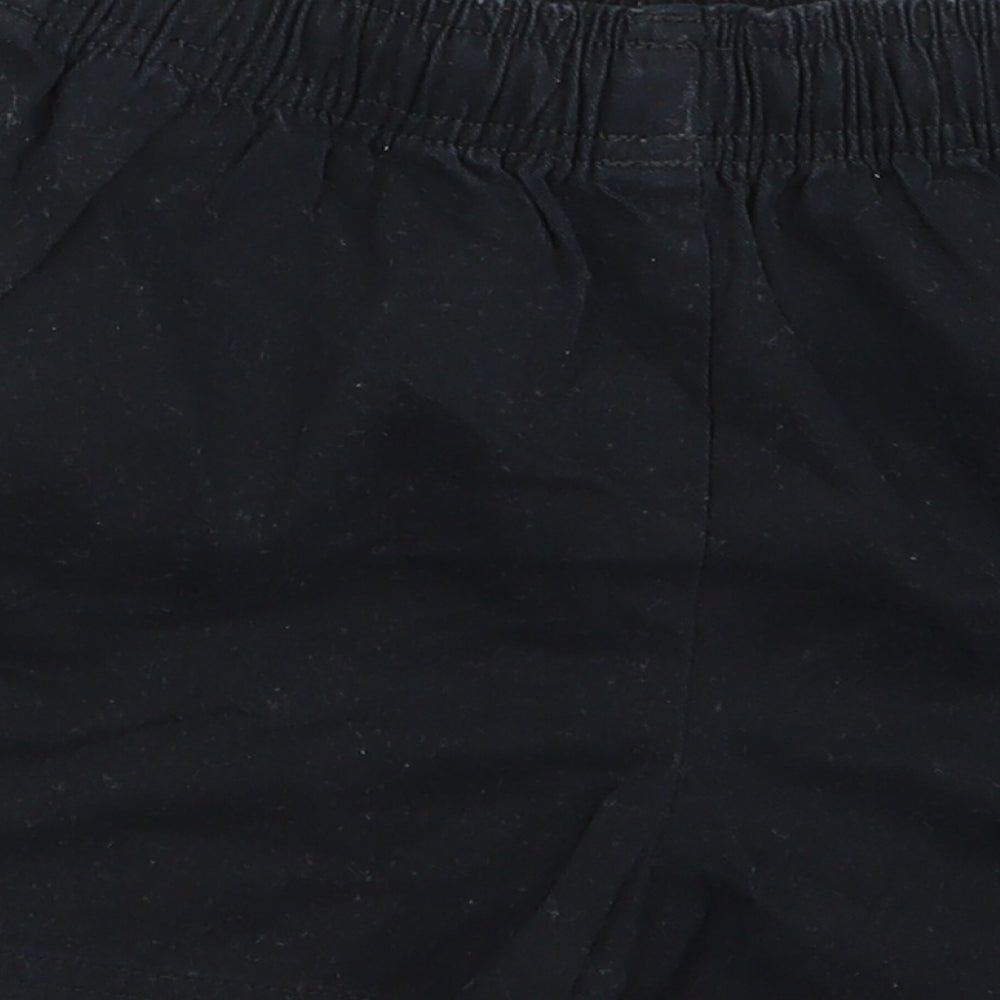 m&s Boys Black   Bermuda Shorts Size 3 Years