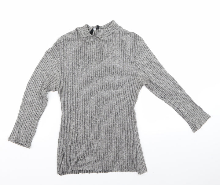 New Look Womens Grey   Pullover Jumper Size 12