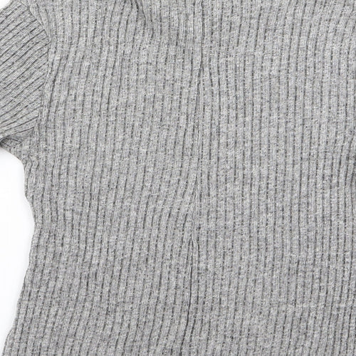 New Look Womens Grey   Pullover Jumper Size 12