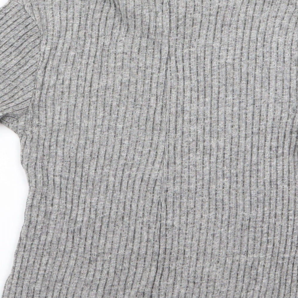 New Look Womens Grey   Pullover Jumper Size 12