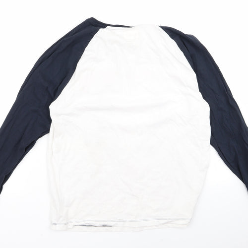 NEXT Boys White   Basic T-Shirt Size 12 Years  - CHRISMTAS