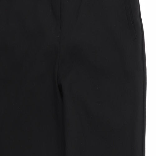 Peacocks Womens Black   Trousers  Size 10 L29 in