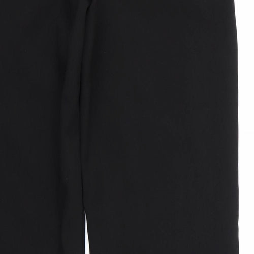 Peacocks Womens Black   Trousers  Size 10 L29 in