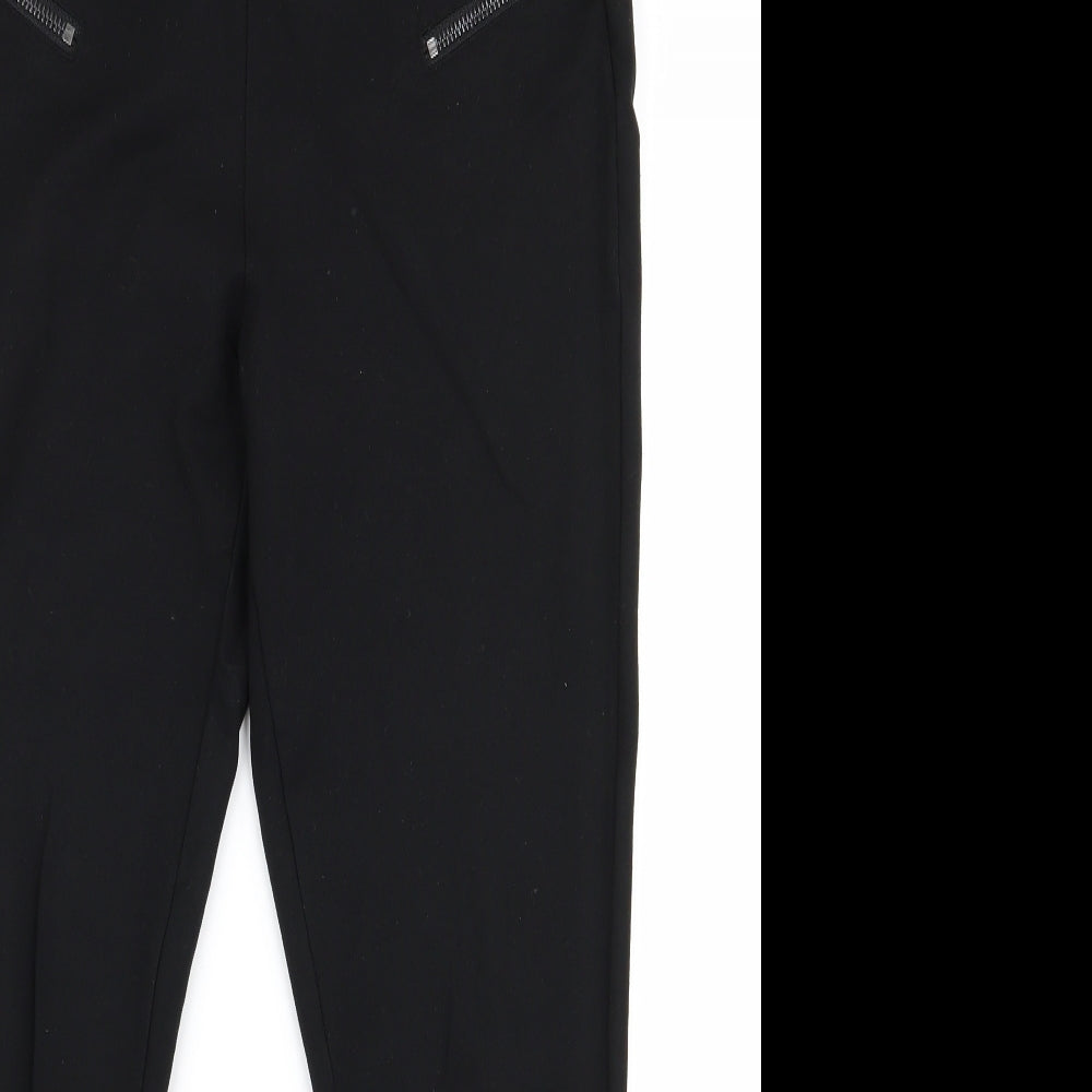NEXT Womens Black   Track Pants Trousers Size 14 L24 in
