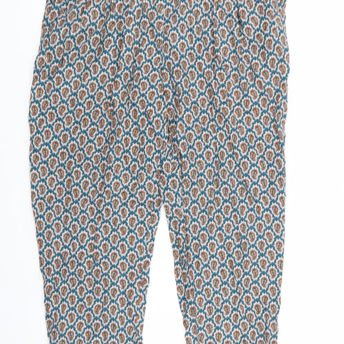 missimo Womens Blue Paisley  Trousers  Size 40 L27 in
