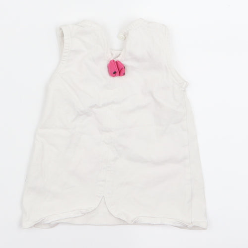 TU Baby White   Basic Blouse Size 6-9 Months