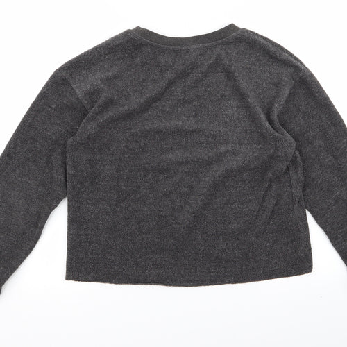 Topshop Womens Grey   Pullover Jumper Size 8