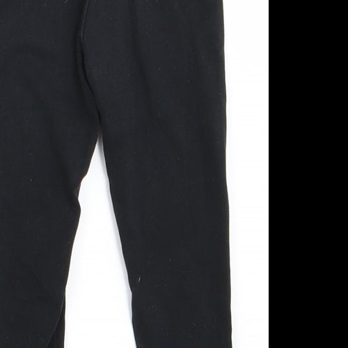 NEXT Girls Black   Track Pants Trousers Size 9 Months