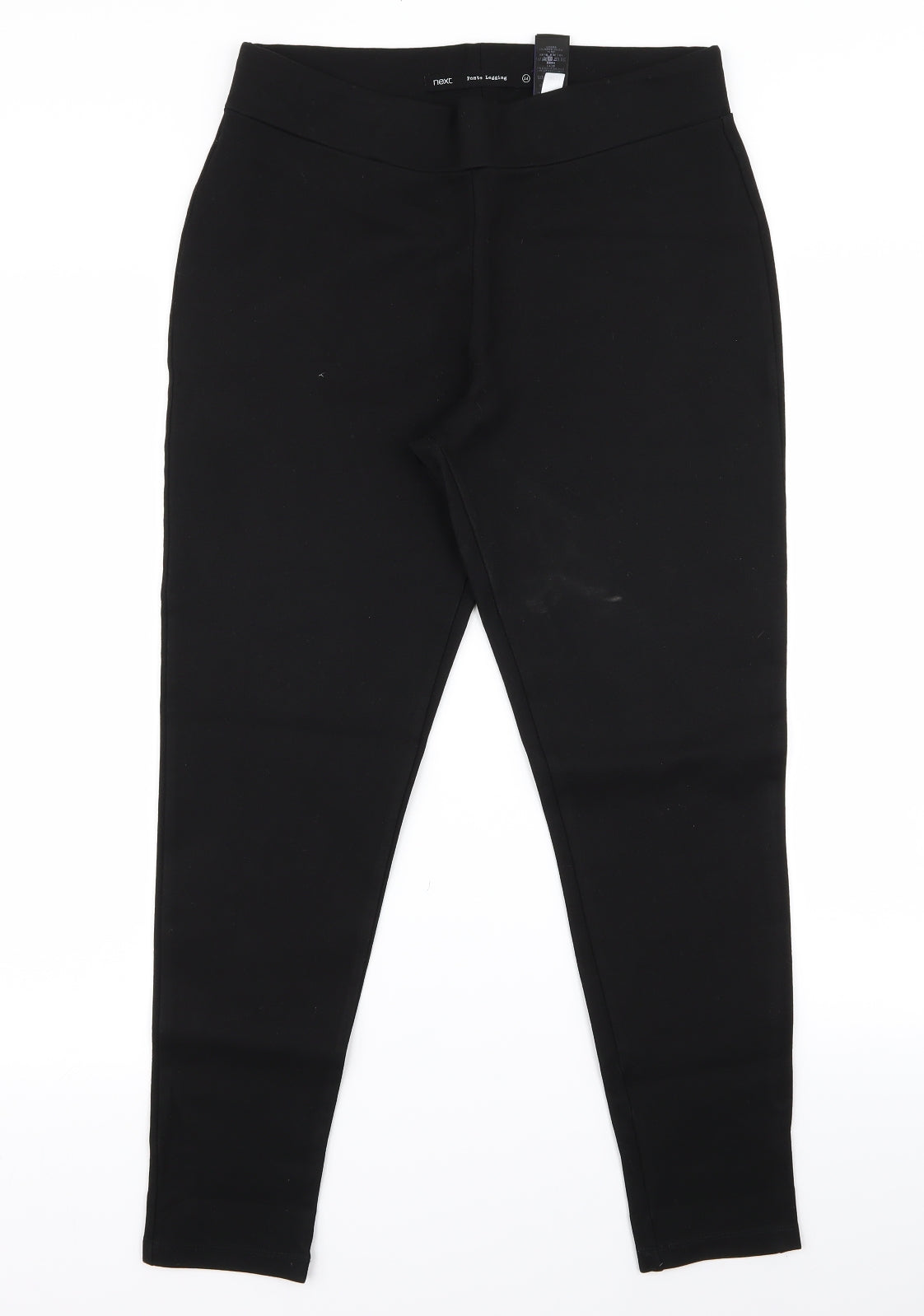 NEXT Womens Black   Jogger Leggings Size 14 L24 in