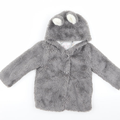 F&F Baby Grey   Jacket  Size 12 Months