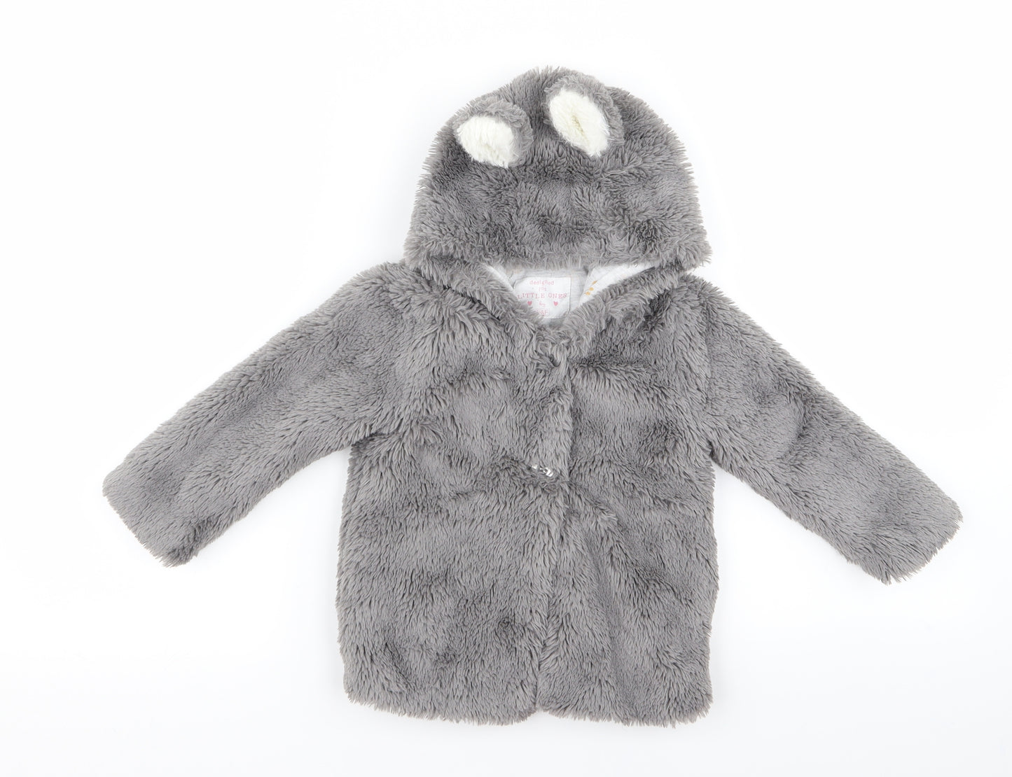 F&F Baby Grey   Jacket  Size 12 Months