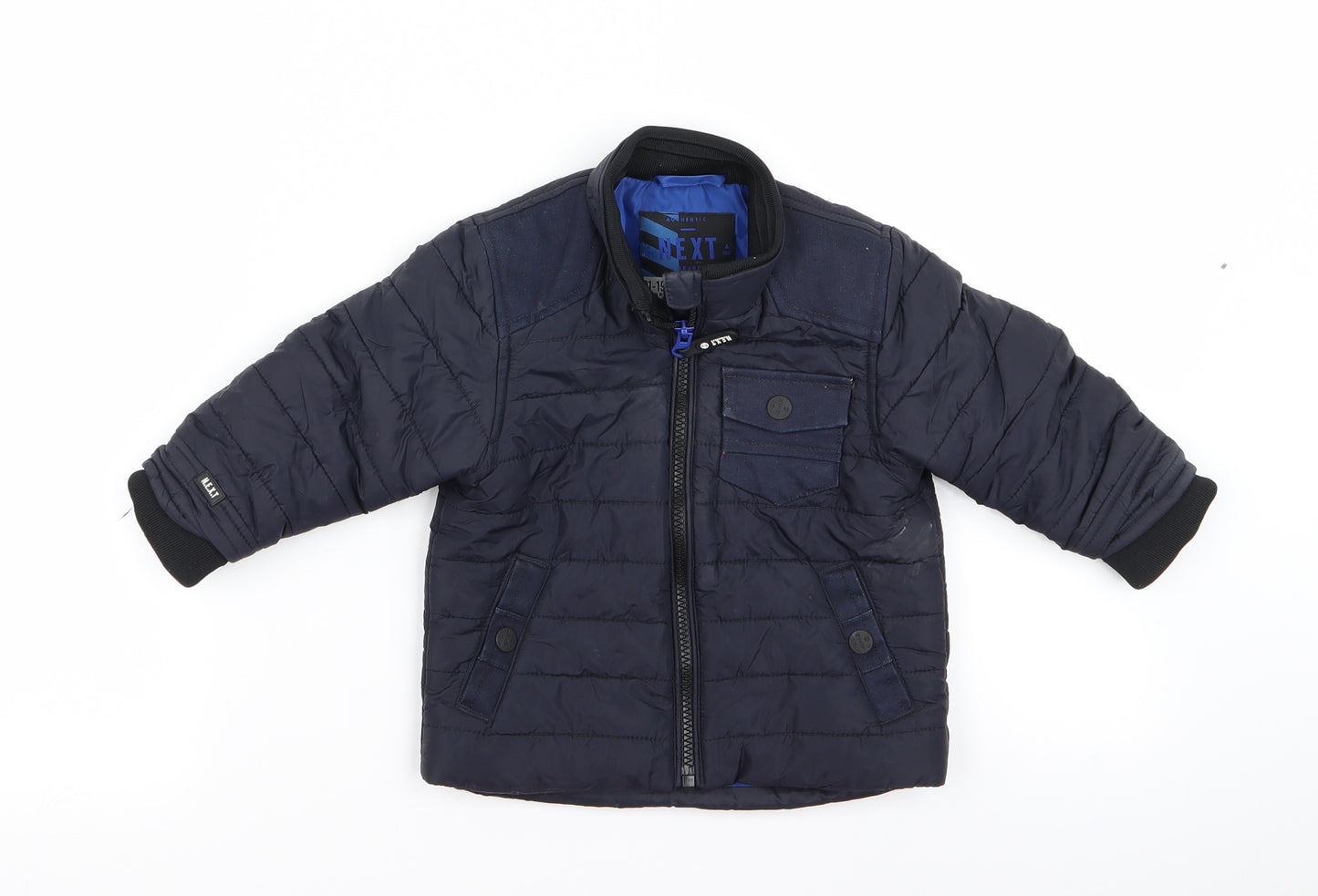 NEXT Baby Black   Jacket  Size 12 Months