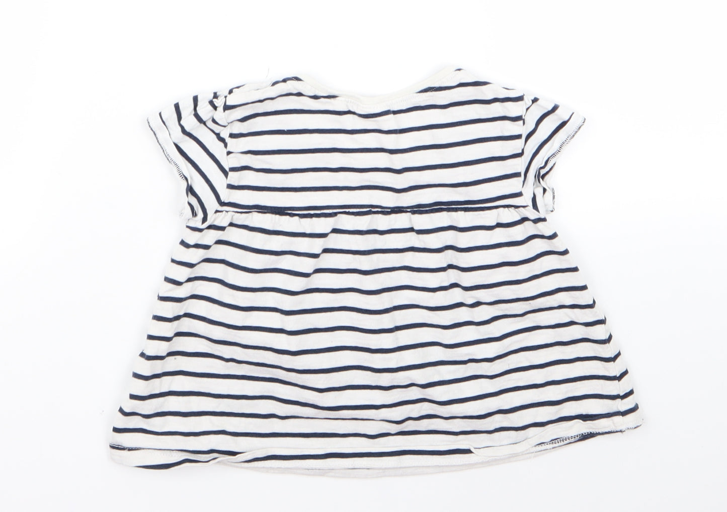 nxr Baby White Striped  A-Line  Size 24 Months