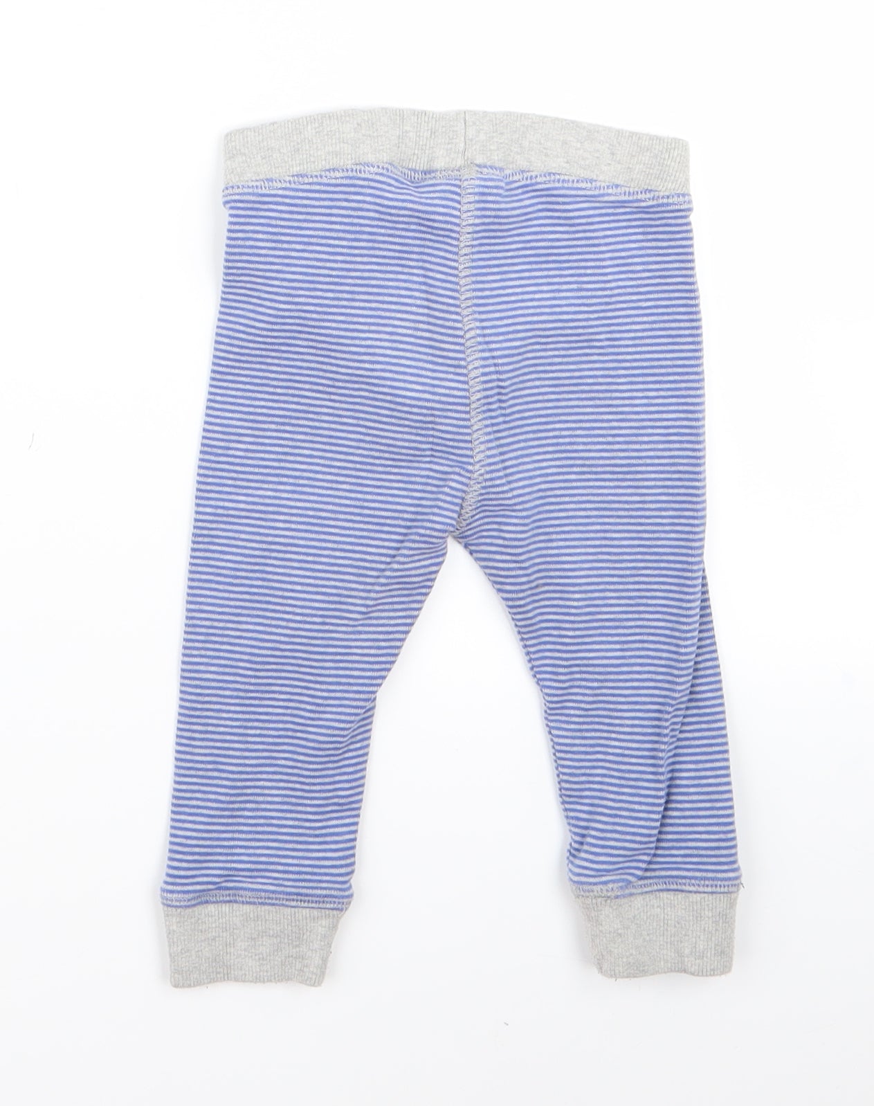 NEXT Baby Blue Striped  Track Pants Trousers Size 9 Months