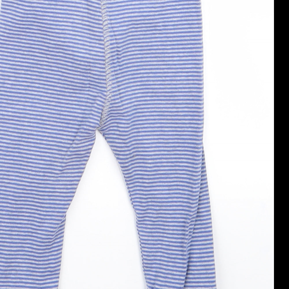 NEXT Baby Blue Striped  Track Pants Trousers Size 9 Months